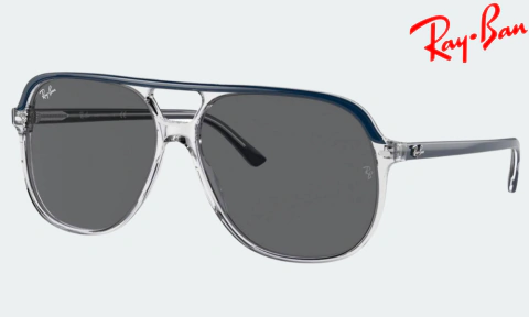 Bill Azul transparente gris liso - RB2198