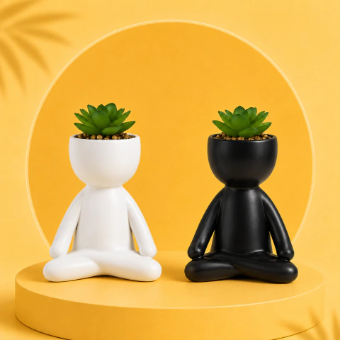Maceta Simple Decorativa - comprar online
