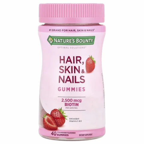Nature’s Bounty Hair, Skin & Nails Gummies – Biotina | 40 Gomas