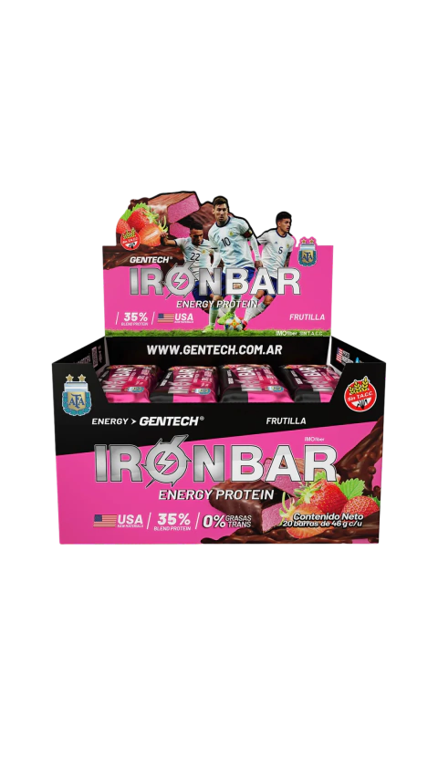 Gentech Iron Bar (Frutilla)