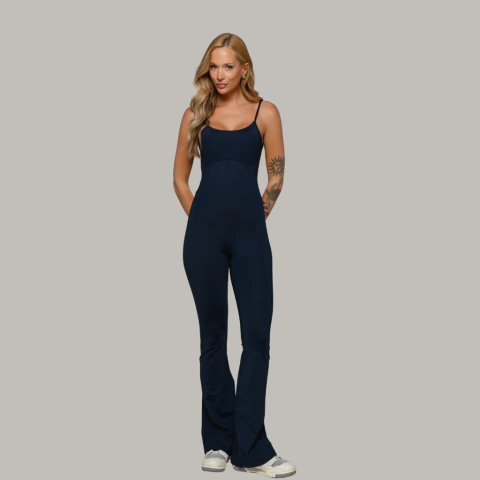 Macacao Comfort Essence Flare - Azul Marinho Profundo