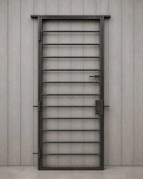 Puerta Reja Tubular Horizontal 96 x 200 cm - comprar online
