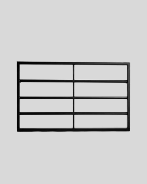 Reja Hierro Tubular Horizontal Para Ventana 50 x 40 cm - comprar online