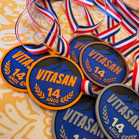 MEDALLAS PERSONALIZADAS EN 3D