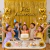 Kit Decoração Festa Completa 2 Cortinas Dourado 13 Peças - Mercadão dos Balões