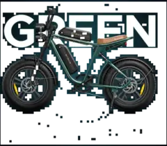 ENGWE M20 Single Battery (Bateria Única) — Bicicleta Elétrica Fat Bike 750W com Visual Café Racer - Cor Preta - Lançamento Pré-Venda - Engwe