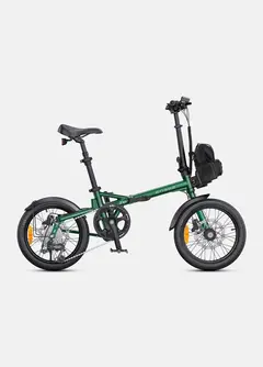 ENGWE Zip — E-bike Dobrável Ultra-Compacta com Carga USB-C — 16,9 kg, 120 km de Autonomia - Cor: Verde - Engwe