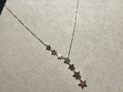 Collar lluvia de estrellas