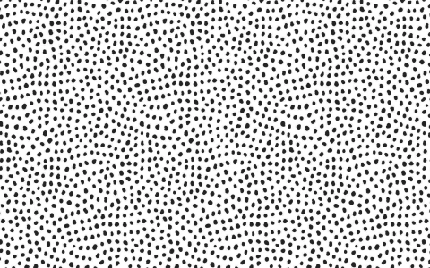 Tapete Spots preto e branco