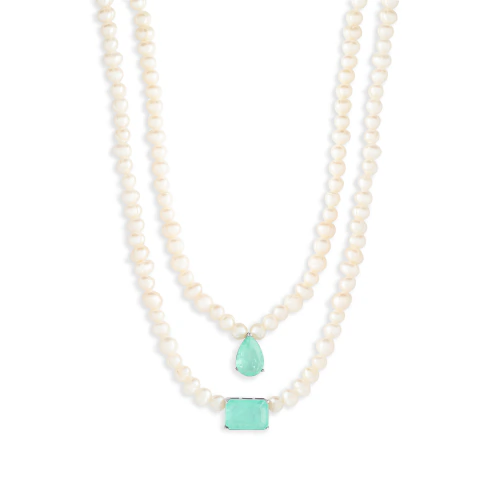 Collier Pearl Duo Colombiana