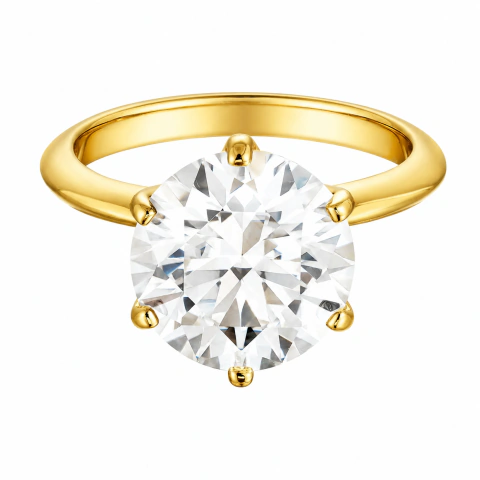 Anel Éclat Lumière Doré 11mm