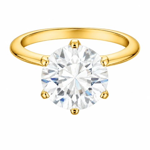 Anel Éclat Lumière Doré 12.5mm