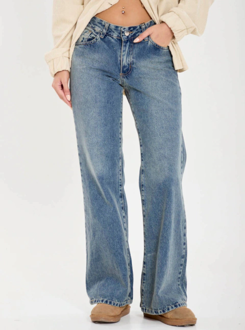DENIM FLOE LOW WIDE