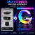 Imagem do Luminária G Caixa De Som Bluetooth Relógio/Alarme Carregador por Indução
