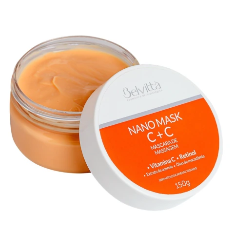 Nano Mask C + C Máscara de Massagem Facial - 150g - comprar online