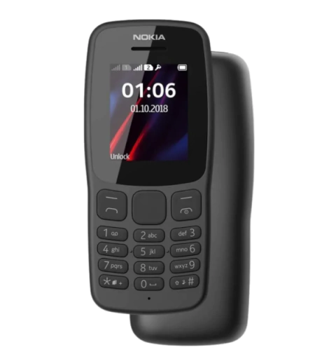 Telefono Nokia 106 Dual Sim Llamadas Mensajes Linterna