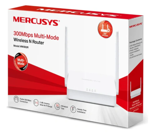 Router Tp-link Mw302r Mercusys 300mbps N 2 Ant