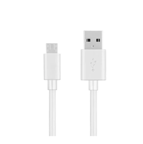 Cable V8 Micro Usb blanco Malibu