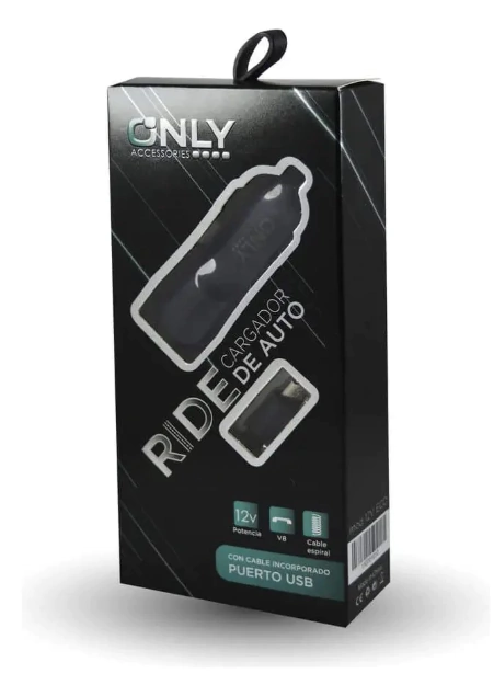 Cargador para auto Ride Only V8.