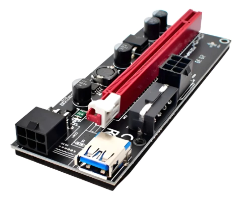 Riser Pci-e 1x A 16x Nisuta Nsri9s Mineria