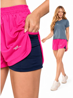 Short Running Feminino com Forro