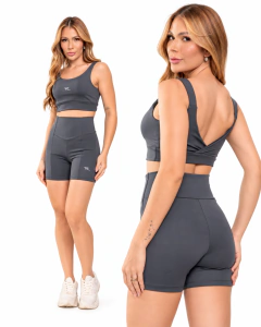 Conjunto Top e Short Cintura Alta Dia a Dia na internet