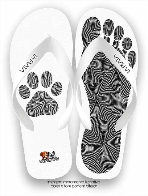 Chinelo Tradicional La Patinhas Dogs Digitais - comprar online