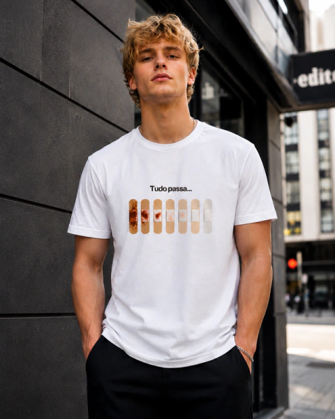 Camiseta DeBoa - Tudo passa...