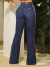 Calça Flare Estilosa e Elegante com Detalhes de Strass Lateral Pit Bull Jeans Luxo - comprar online