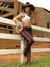 Calça Skinny Color Modeladora com Cinto e Lateral Personalizada Pit Bull Jeans Luxo