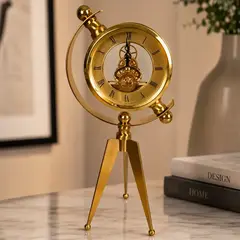 Tripé Dourado Mecanismo