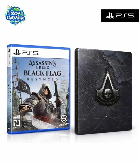 Assassins Creed Black Flag Resynced + Steelbook PS5