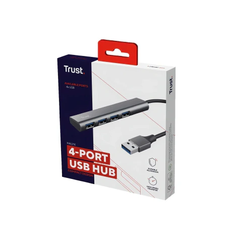 Hub 4 USB 3.2 Trust Halyx