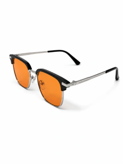 Óculos de Sol Soft Square Laranja - comprar online
