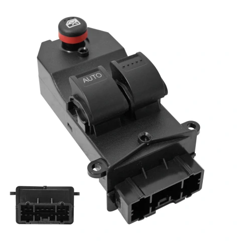 Control Electrico Negro Honda Civic 2P Coupe 2001-2005