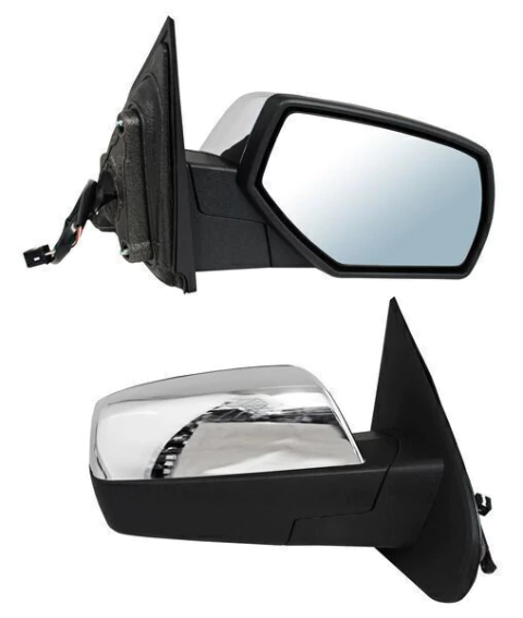 Espejo Compatible Con Chev Pu / Sierra 2014-2018 Elect Cromada Con Desempañante Ssv/ Wt/ Ltz/ Base/ Ls/ Lt/ Denali/ Sle/ Slt Copiloto