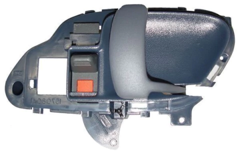 Manija Interior Compatible Con Chev Pu/ Sub/ Blazer/ Yukon/ Tahoe/ Escalade 1995-1998 Azul Plastico Copiloto