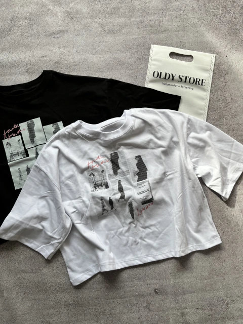 Remeras Crop Over