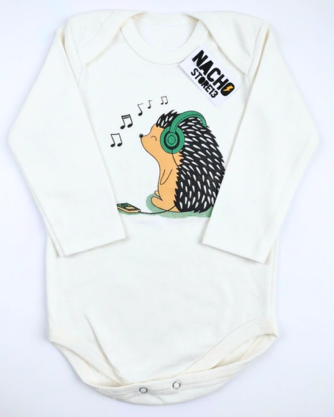Body de algodon estampados - Puercoespíncito - comprar online
