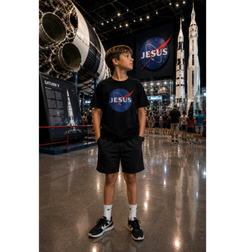 Camiseta Jesus Space | Kairos mini - comprar online