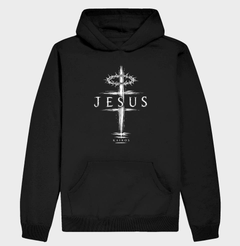 Moletom Kairos - Cruz da Redenção - comprar online