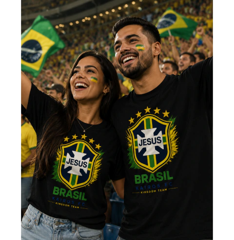 Camiseta Brasil Jesus FC - comprar online