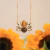 Colar Florescer Olho de tigre/ Howlita amarela - comprar online