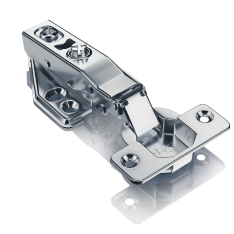 DOBRADIÇA RETA INOX CALÇO FIXO HD