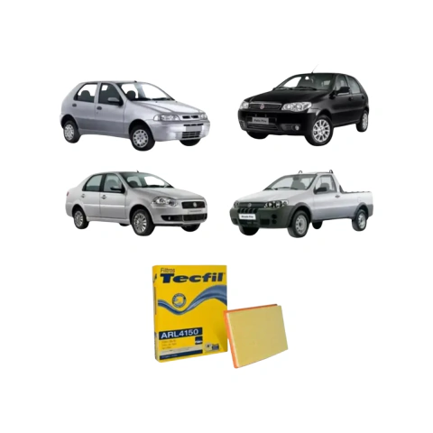 Filtro Ar Fiat Palio Siena Fire 2001 A 2017 Arl4150