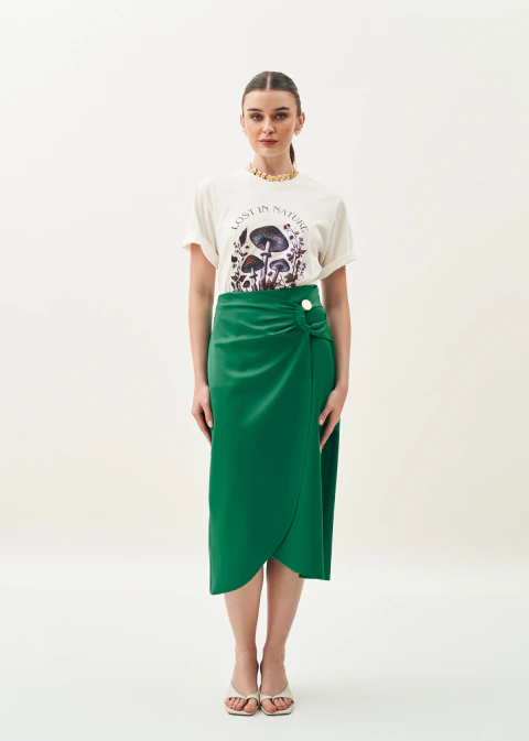 Camiseta Luna Off White