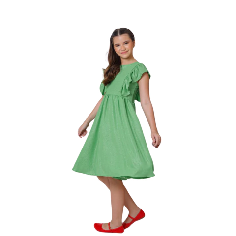 Vestido Verde Brilhoso
