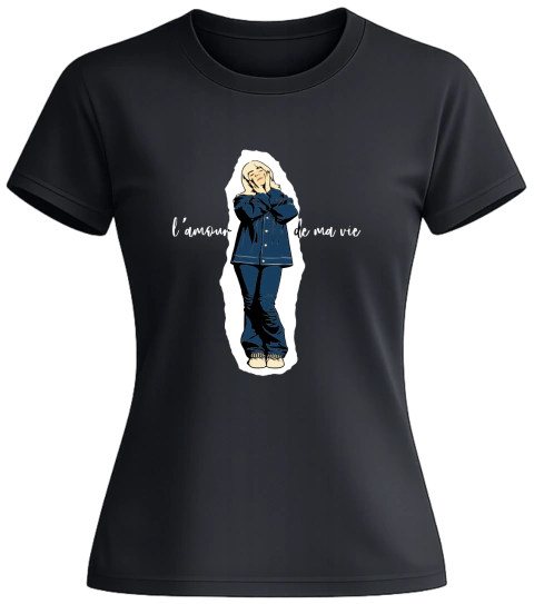 Camiseta Billie Eilish l'amour de la vie
