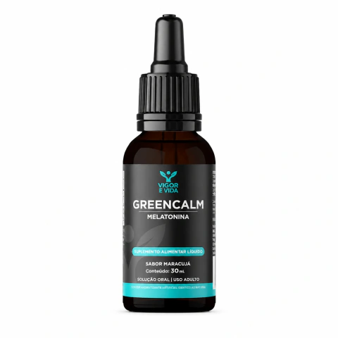 Green Calm Melatonina em Gotas | Vigor e Vida