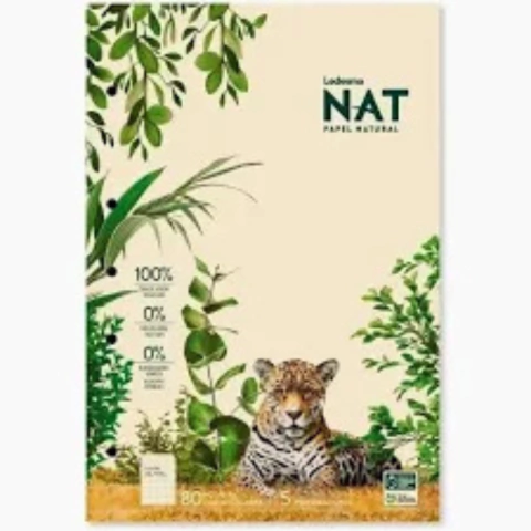 Block Línea NAT A6 x80hjs Raya - Liso
